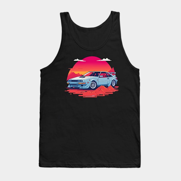 Toyota AE86 Tank Top by remixer2020